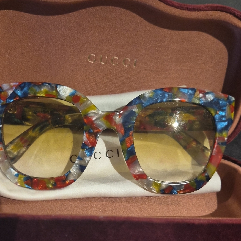 Gucci Colorful Women's Sunglasses - Picture 6 of 7